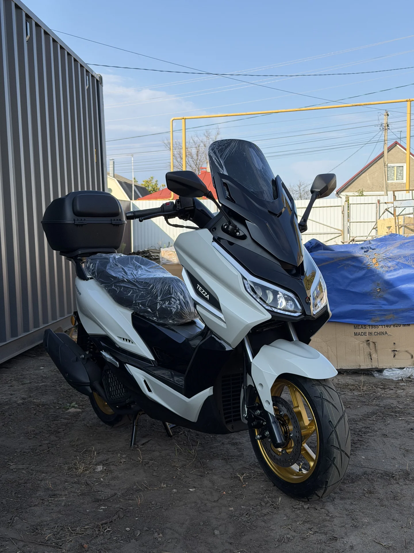 🔥 СОВРЕМЕННЫЙ МАКСИСКУТЕР TEZZA AVATAR 250 CC — В - миниатюра 2