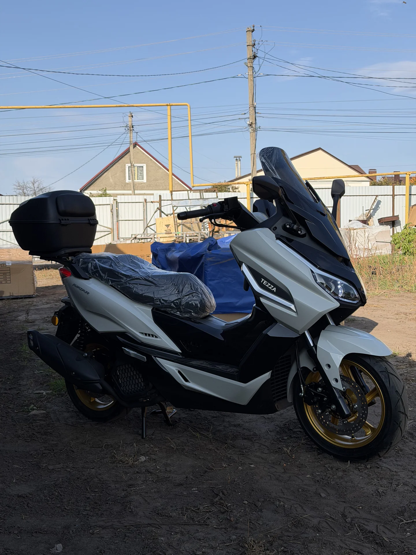 🔥 СОВРЕМЕННЫЙ МАКСИСКУТЕР TEZZA AVATAR 250 CC — В - миниатюра 3
