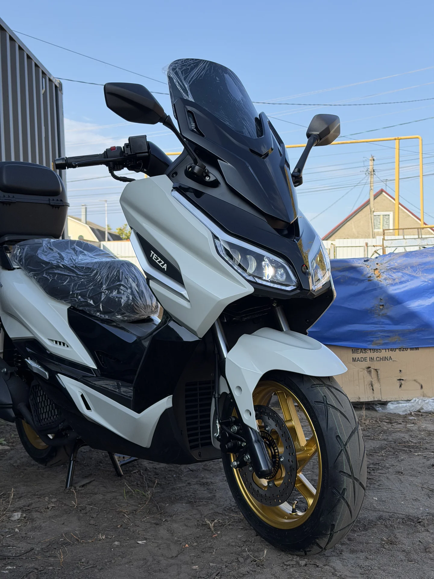 🔥 СОВРЕМЕННЫЙ МАКСИСКУТЕР TEZZA AVATAR 250 CC — В - миниатюра 4