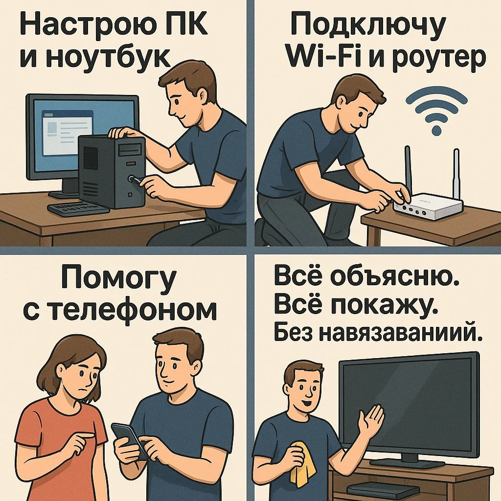 Не включается или тормозит ПК? Починю сегодня - миниатюра 2