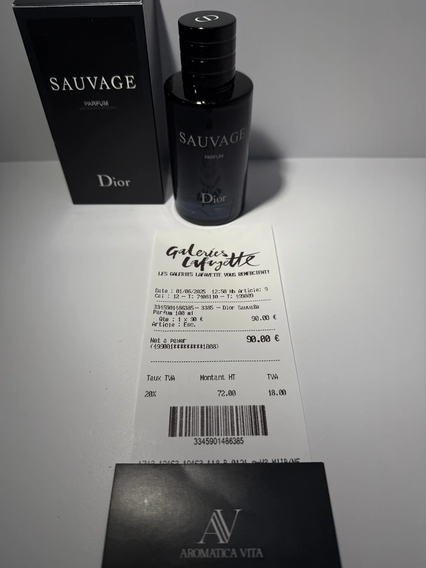 Dior Sauvage Parfum 100ml - Оригинал - миниатюра 2