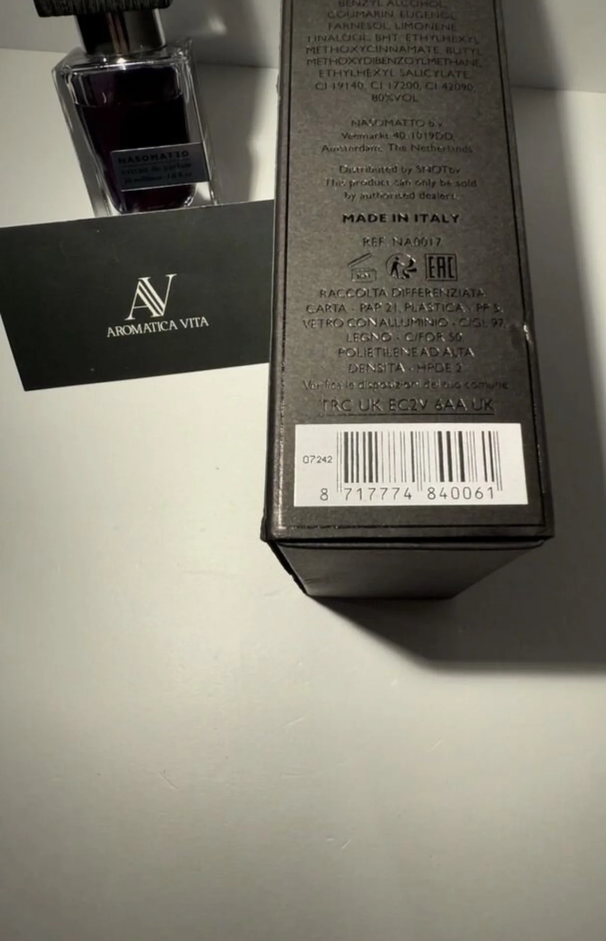 Nasomatto Black Afgano 30ml - Оригинал - миниатюра 3