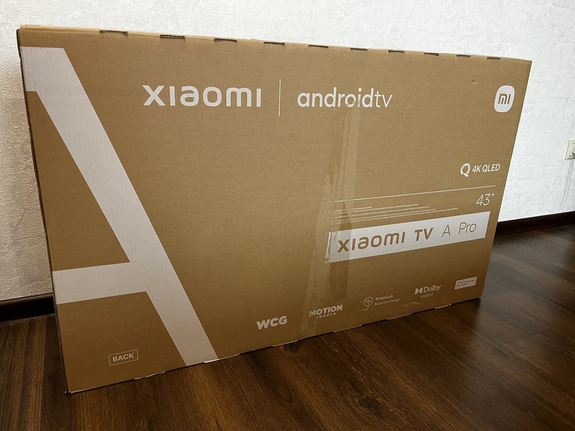 Телевизор Xiaomi TV A Pro 43" 2025 (QLED, 4K) - миниатюра 3