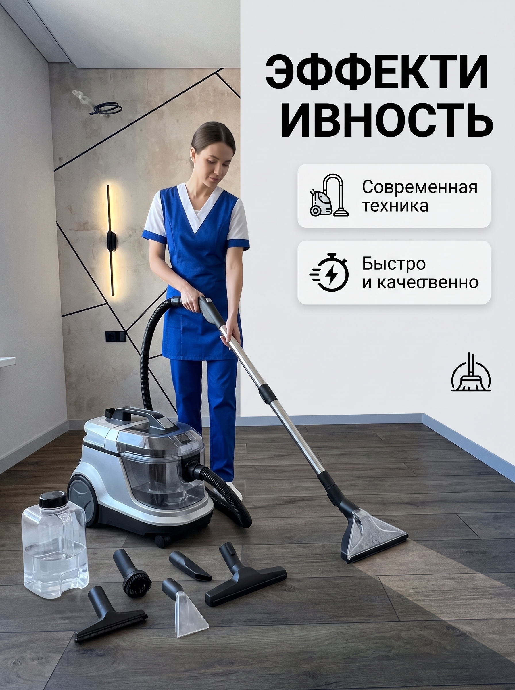 Уборка помещений после ремонта в Ставрополе | Выезд в день заявки