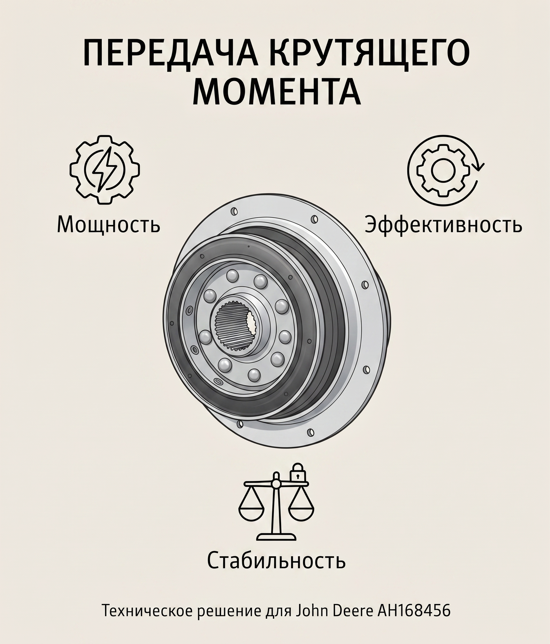 Продам (демпфер) John Deere AH168456 - изображение 1