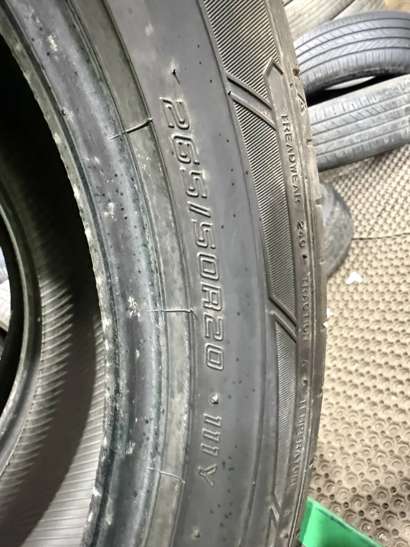 265/50 R20 дюймов Dunlop SP Sport Maxx 050+ летние - миниатюра 2