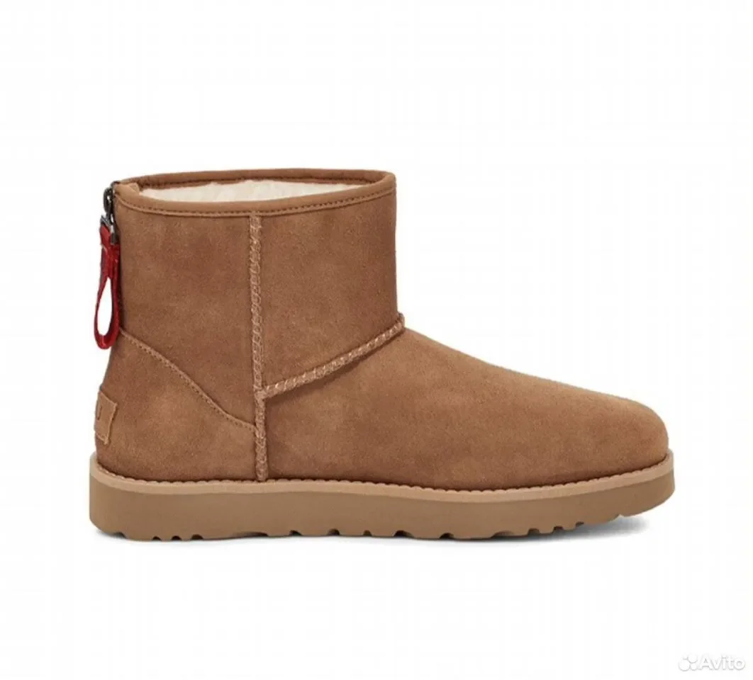 Угги UGG Classic Mini Zip Boot - миниатюра 2