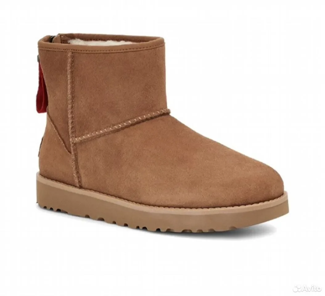 Угги UGG Classic Mini Zip Boot - миниатюра 3