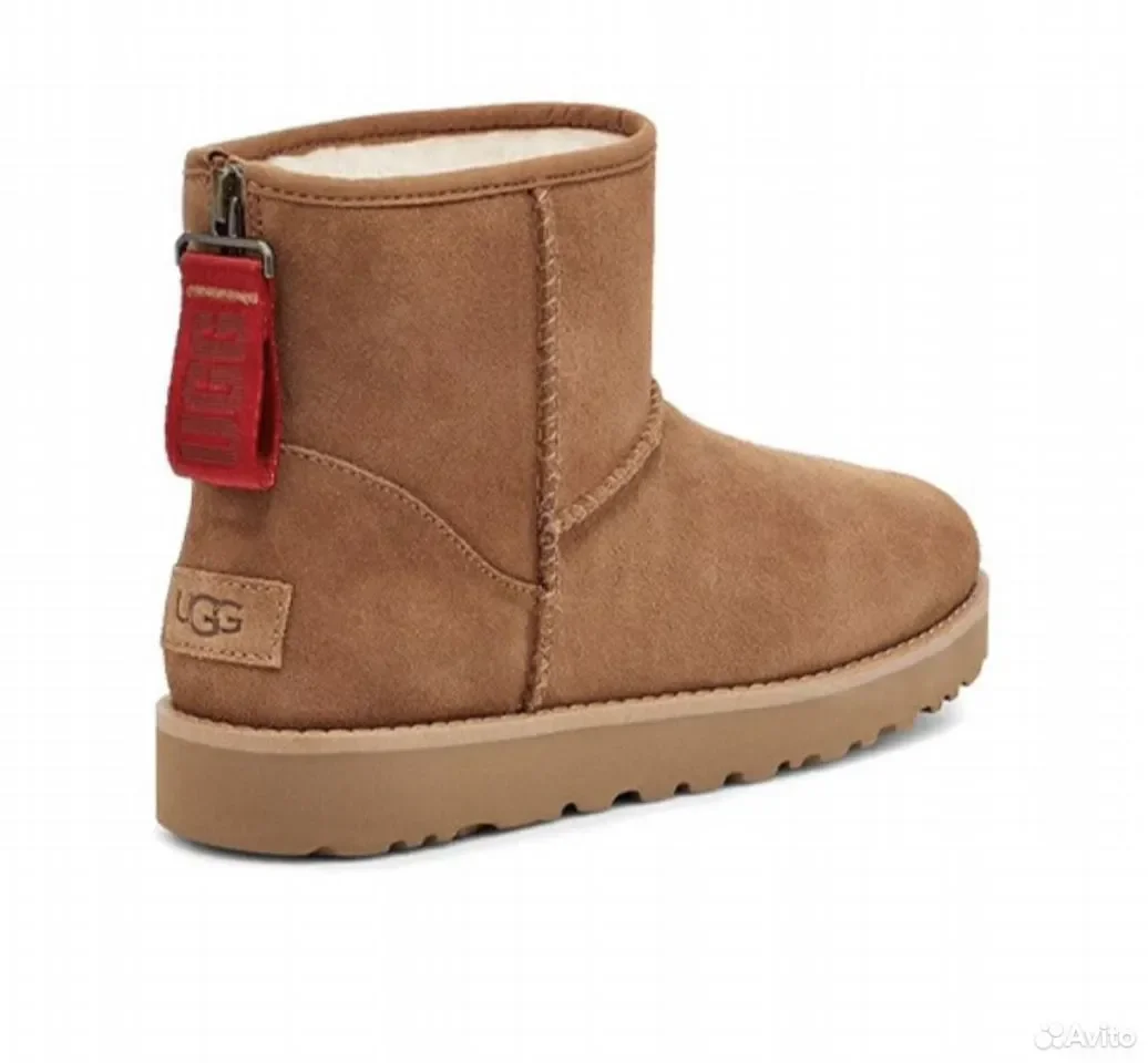 Угги UGG Classic Mini Zip Boot - миниатюра 5