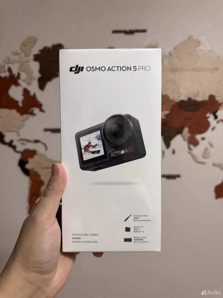 Экшн-камера DJI Osmo Action 5 Pro Adventure Combo