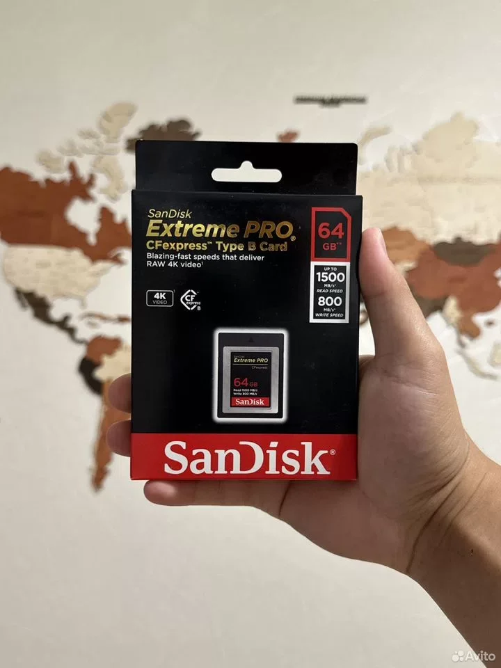 SanDisk CFexpress Type B Extreme Pro 1500MB/S 64Gb