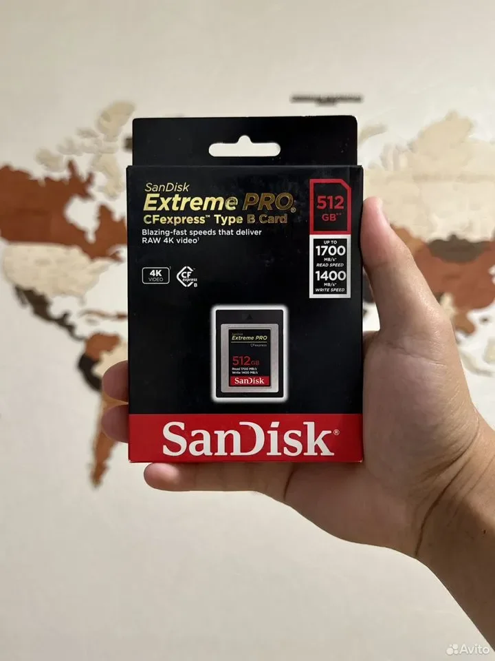 SanDisk CFexpress Type B Extreme Pro 1700MB/S 512G