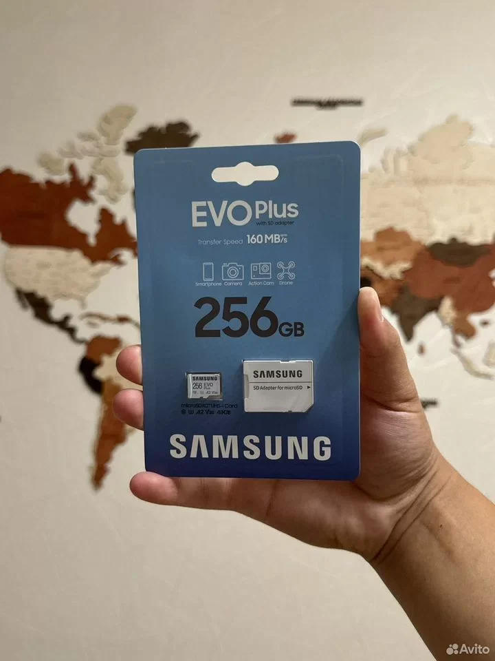 Samsung EVO Plus 256GB карта памяти MicroSD - изображение 1