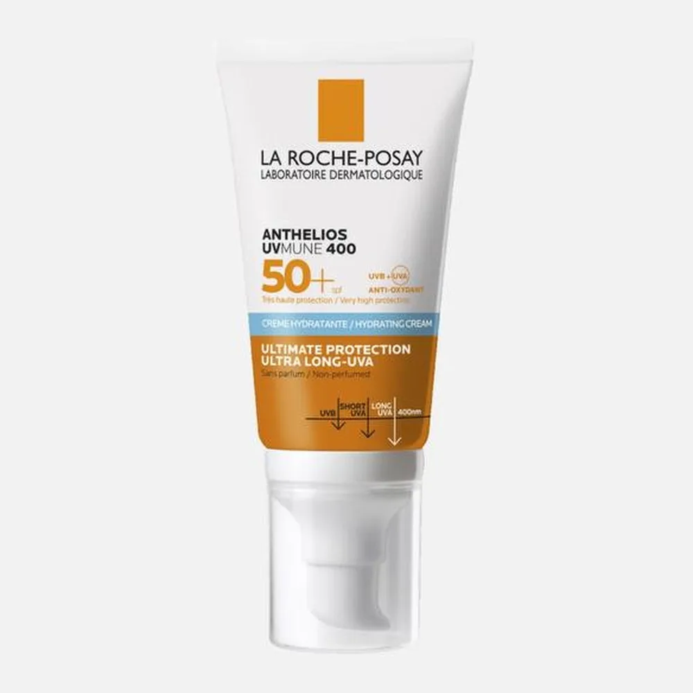 Anthelios UVMune 400 увлажняющий крем SPF50+