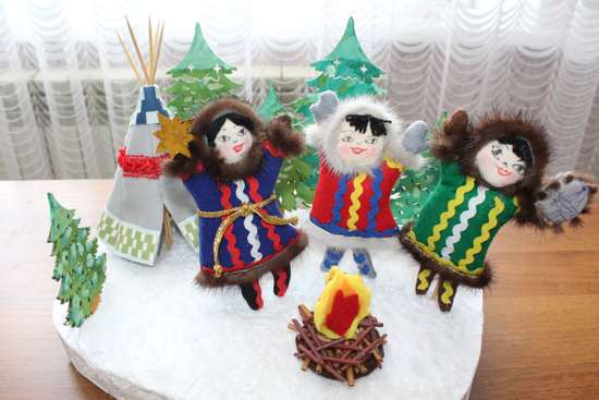 Легенда о танце огня народа Севера