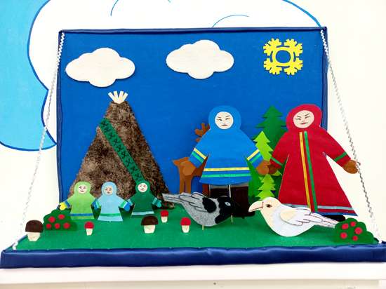 Легенда о том как ворона стала чёрной