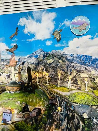 Обитатель гор села Карабудахкент