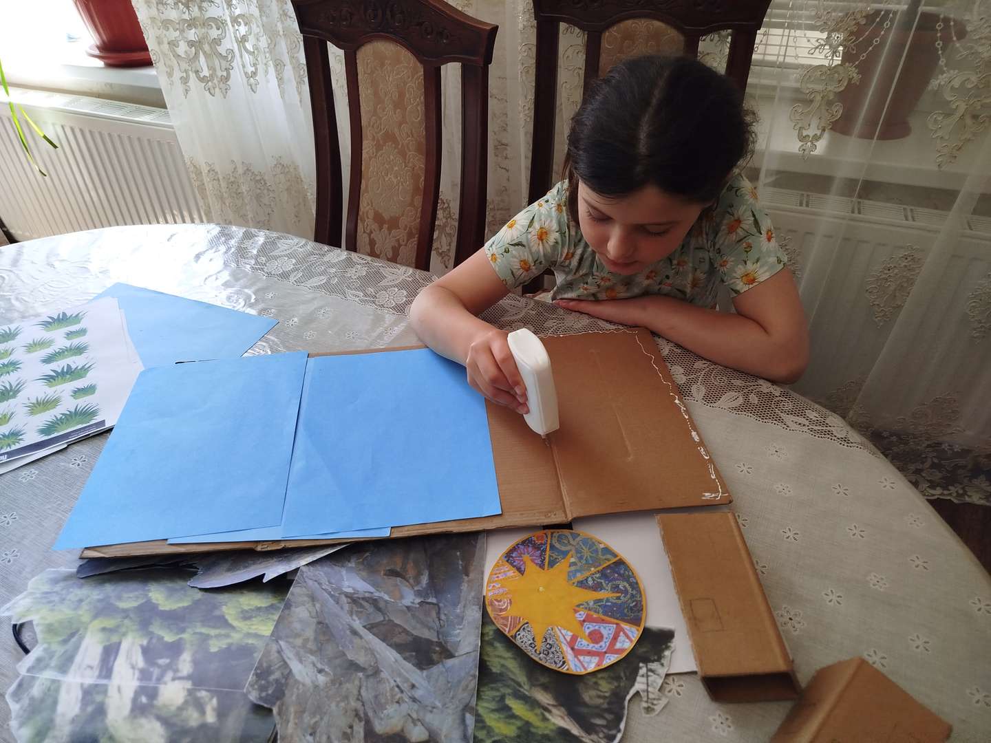 Готовлю основу поделки.