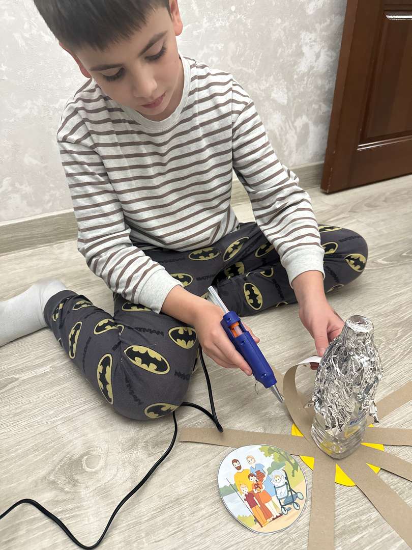 Вот таким способом закрепить