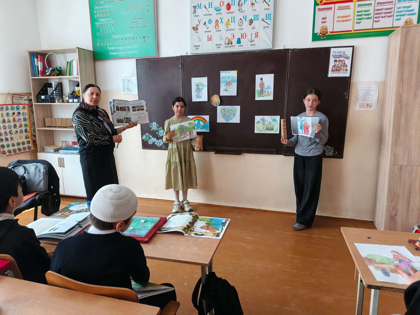 Работа в паре" Башни Дагестана "
