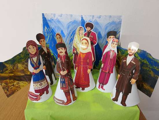 Дружба народов Дагестана.