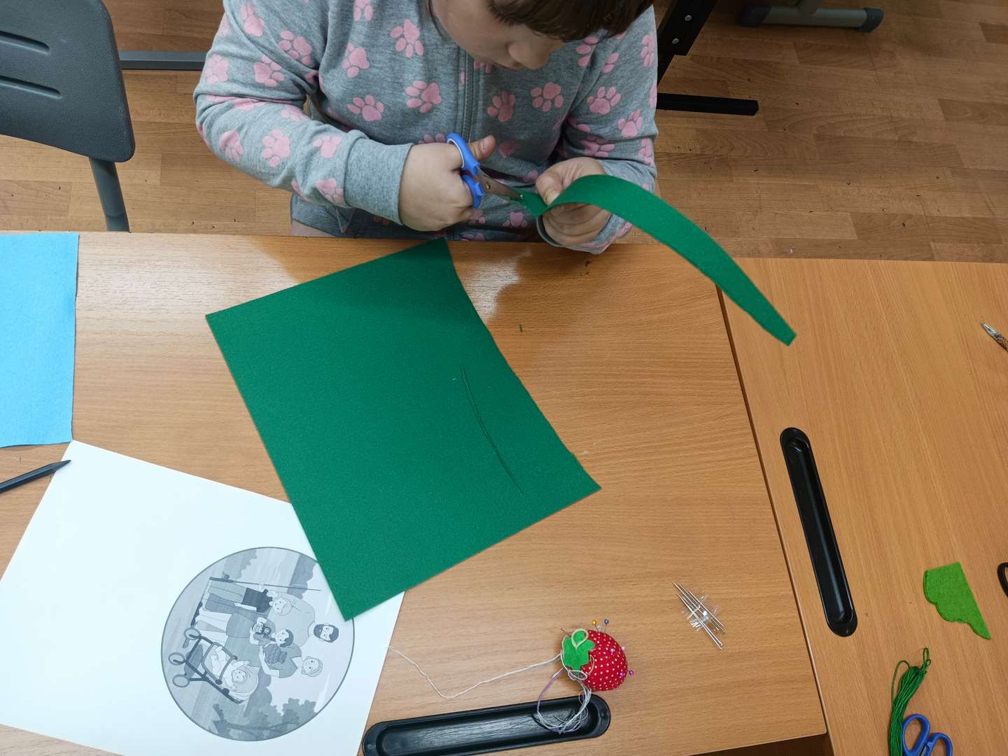 Создание элементов картины