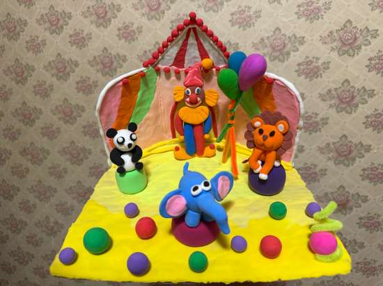 Уличный цирк глазами ребёнка 