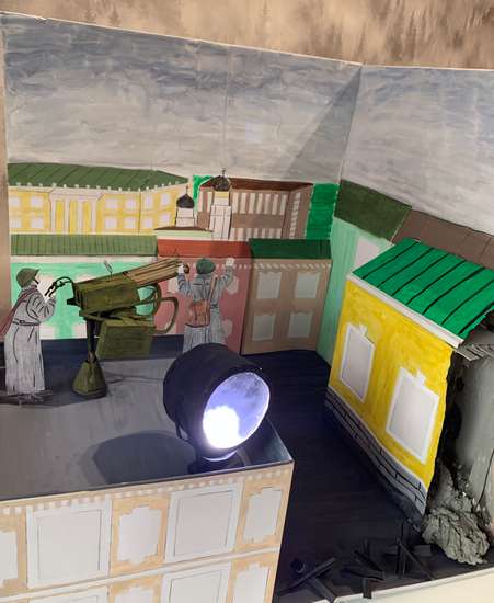 Защита Кремля от налетов фашистской авиации