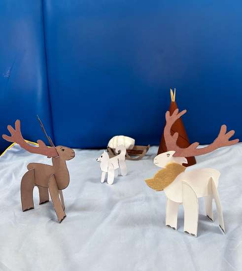 Авки - ручные олени