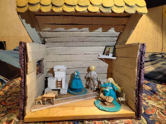 Дом жителей Москвы 14-15 вв. 