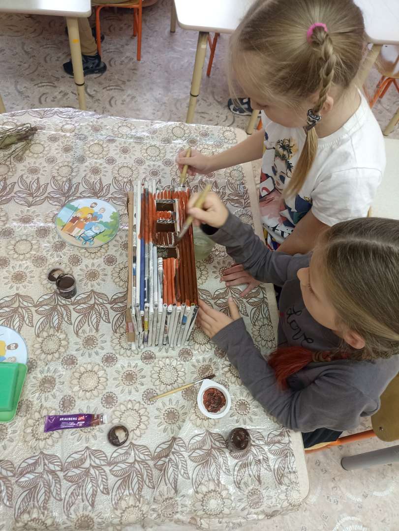 Покраска дома