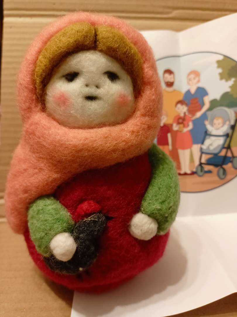 Почти готовая матрешечка!