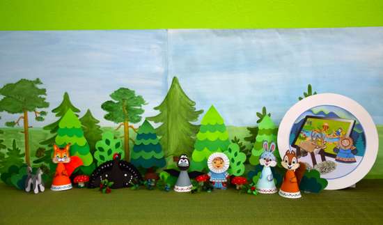 Югорская сказка "Глухарь и ворона"