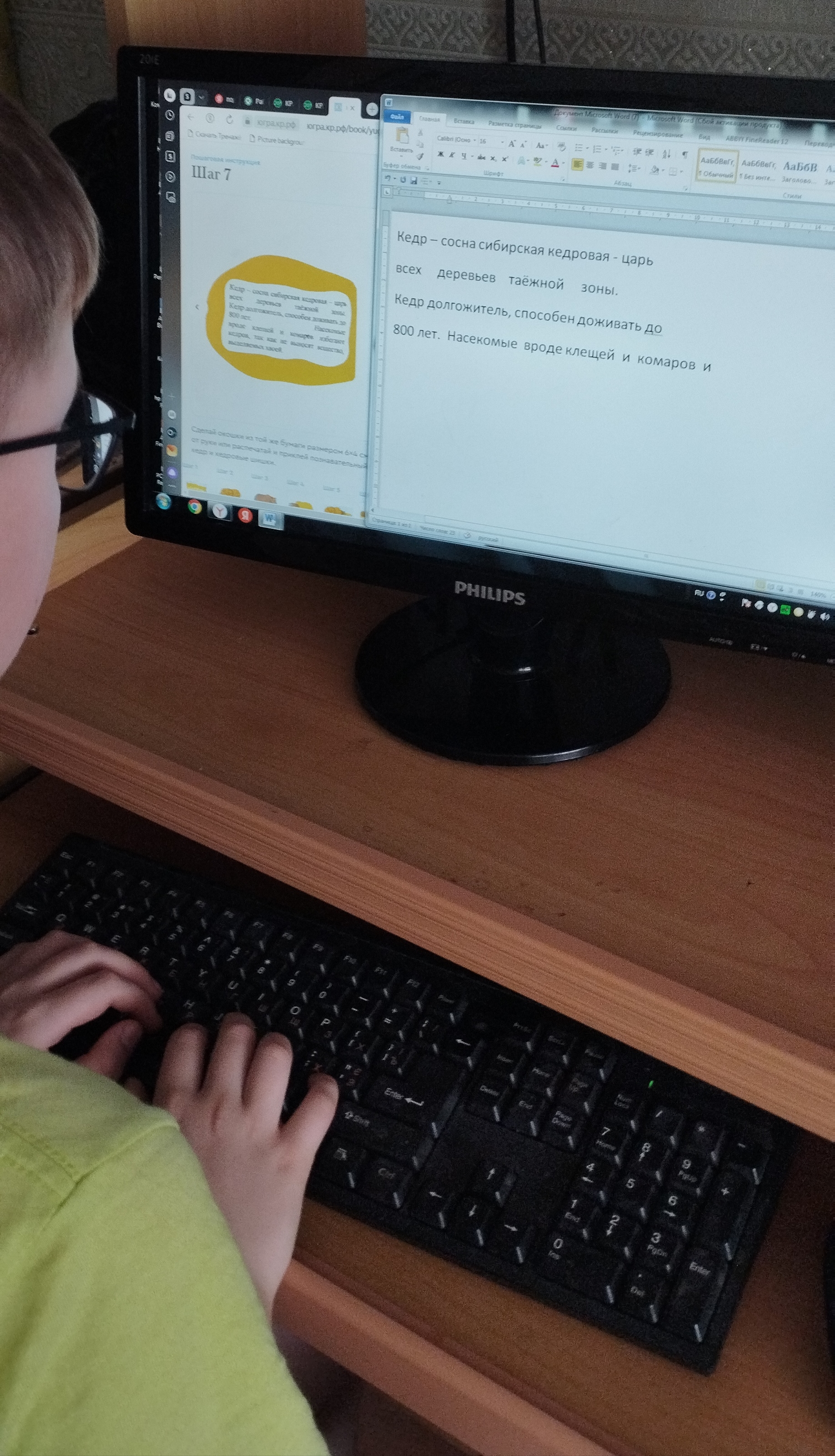 Фотография работы