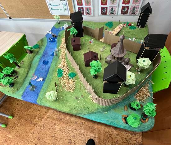 Первые поселения, деревянный Кремль.