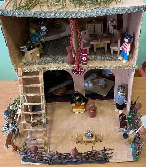 Сакля горца 