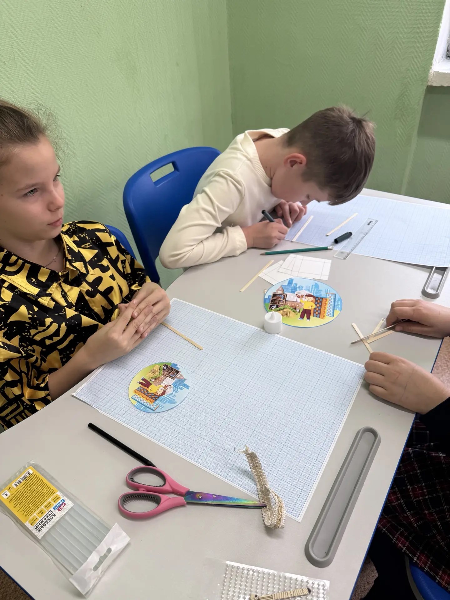разметка мебели , создание чертежа 