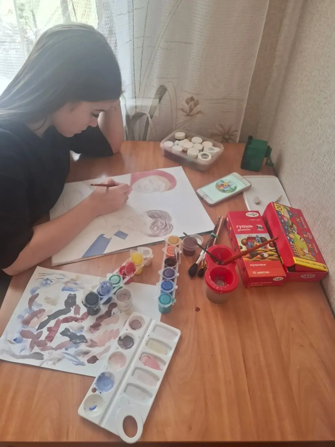 Следующий ход работы.