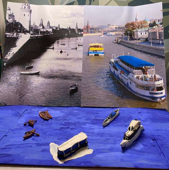 Как менялся водный транспорт Москвы.