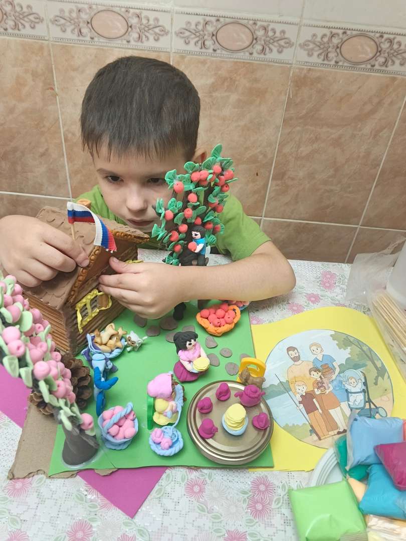 Собираем первую часть композиции