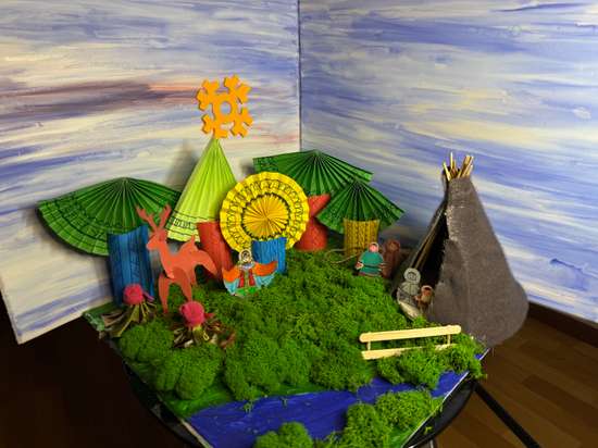 Сказ о хранительнице леса и о храбром охотнике