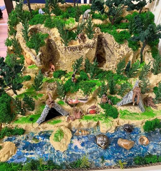 Древнее поселение на изгибе реки в Коломенском55