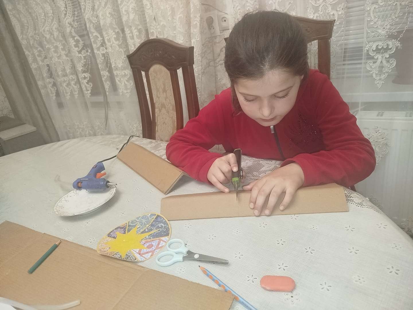Работаю над башнями.