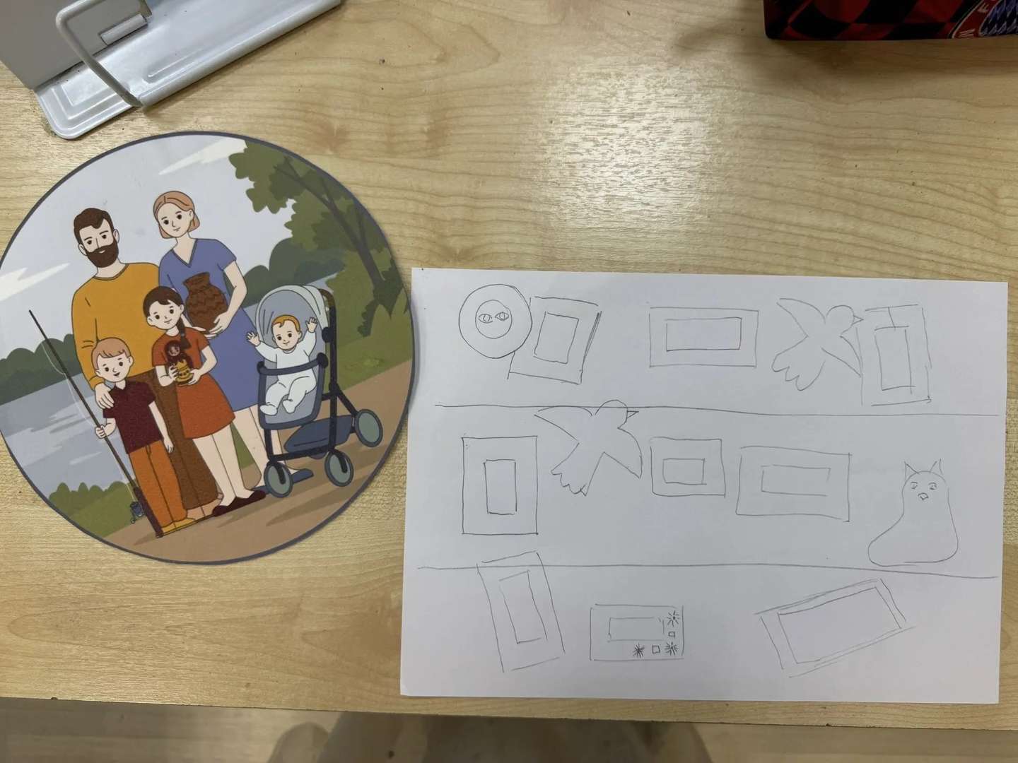2.Эскиз работы.