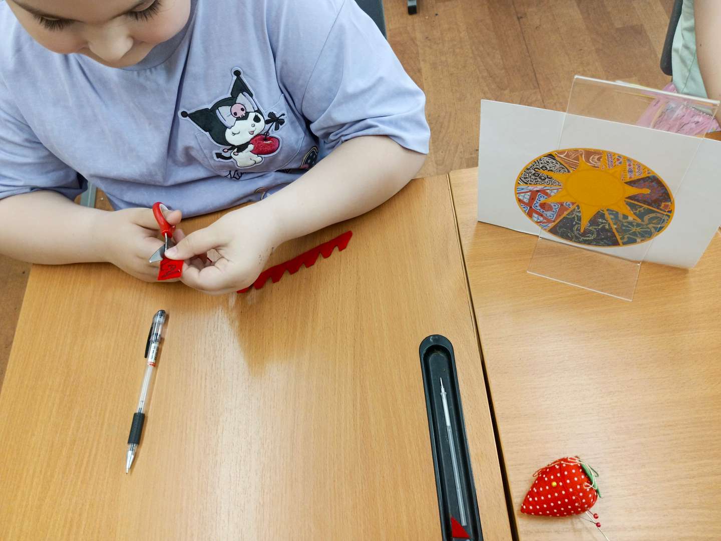 Изготовление деталей из фетра