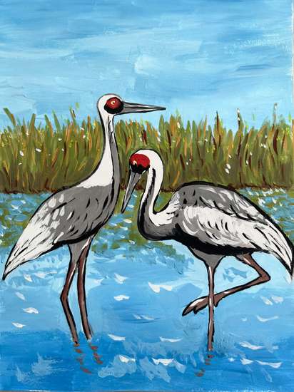 Даурский журавль