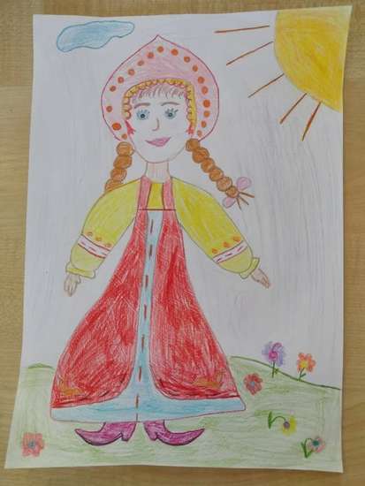 Русская краса