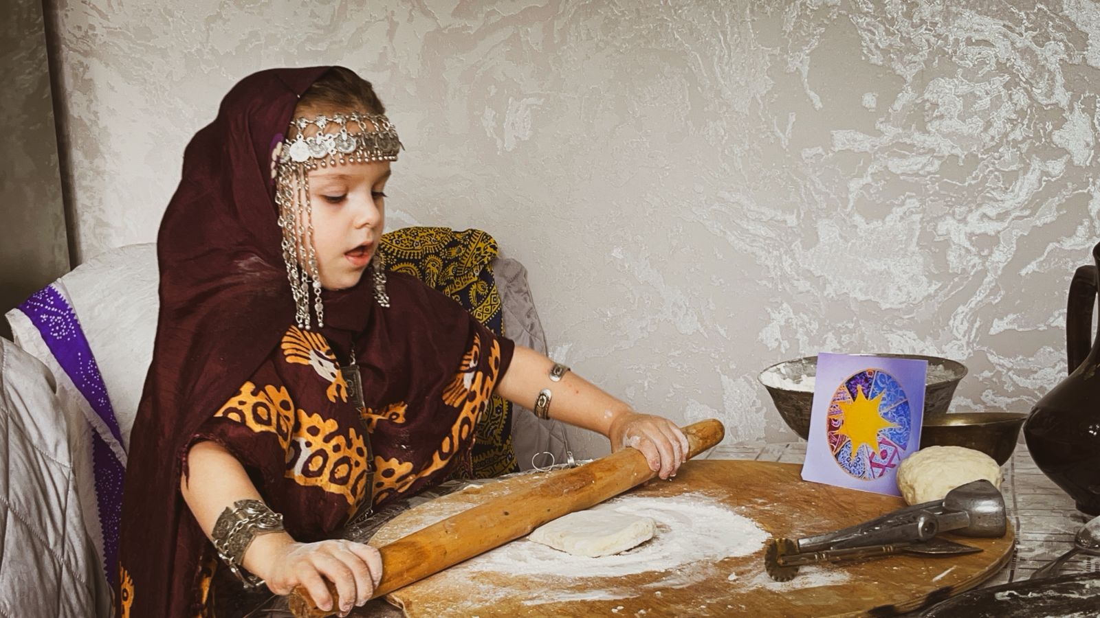 Раскатываю тесто