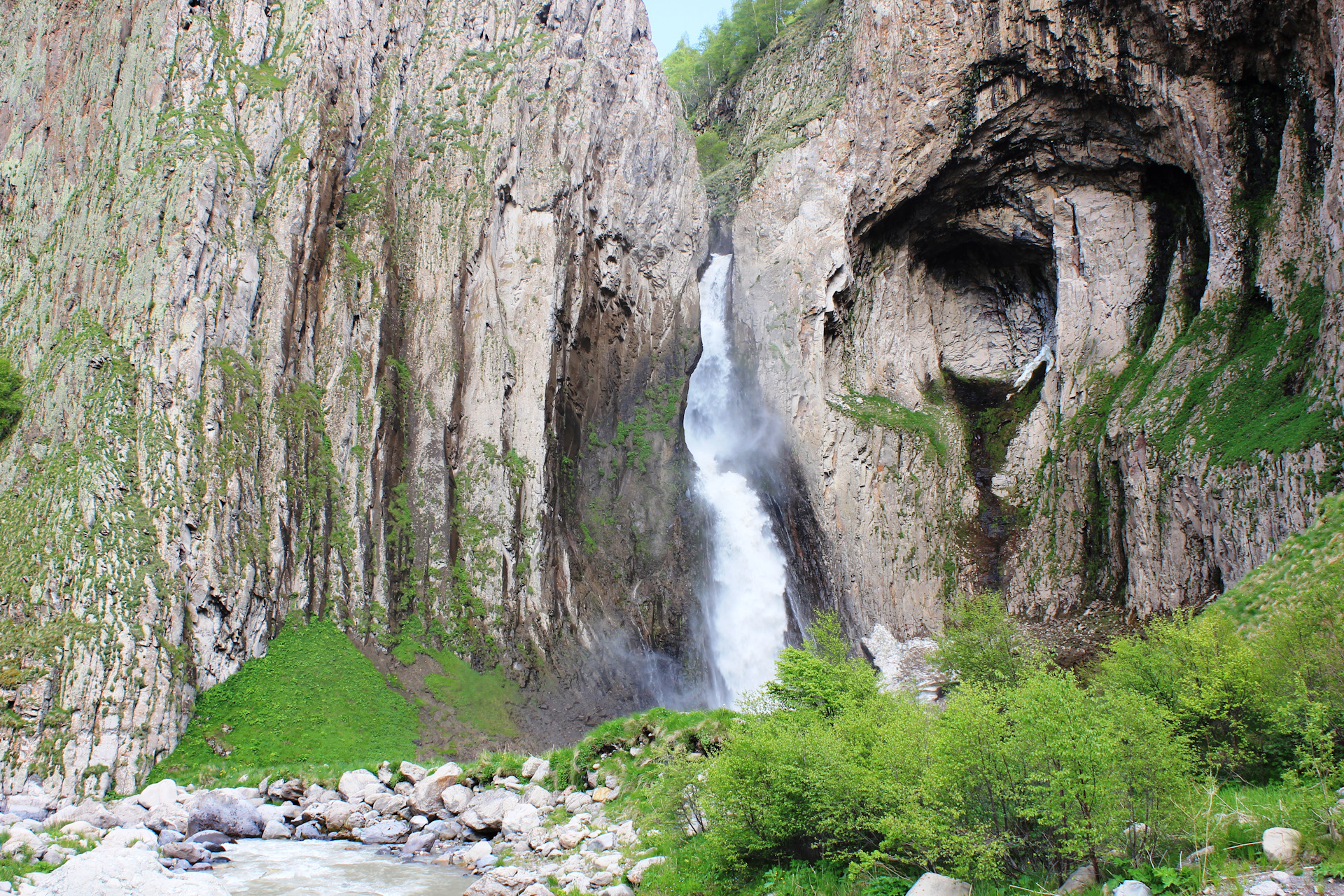 Парадром Чегема — Абай-Су — Чегемские водопады — фото 1