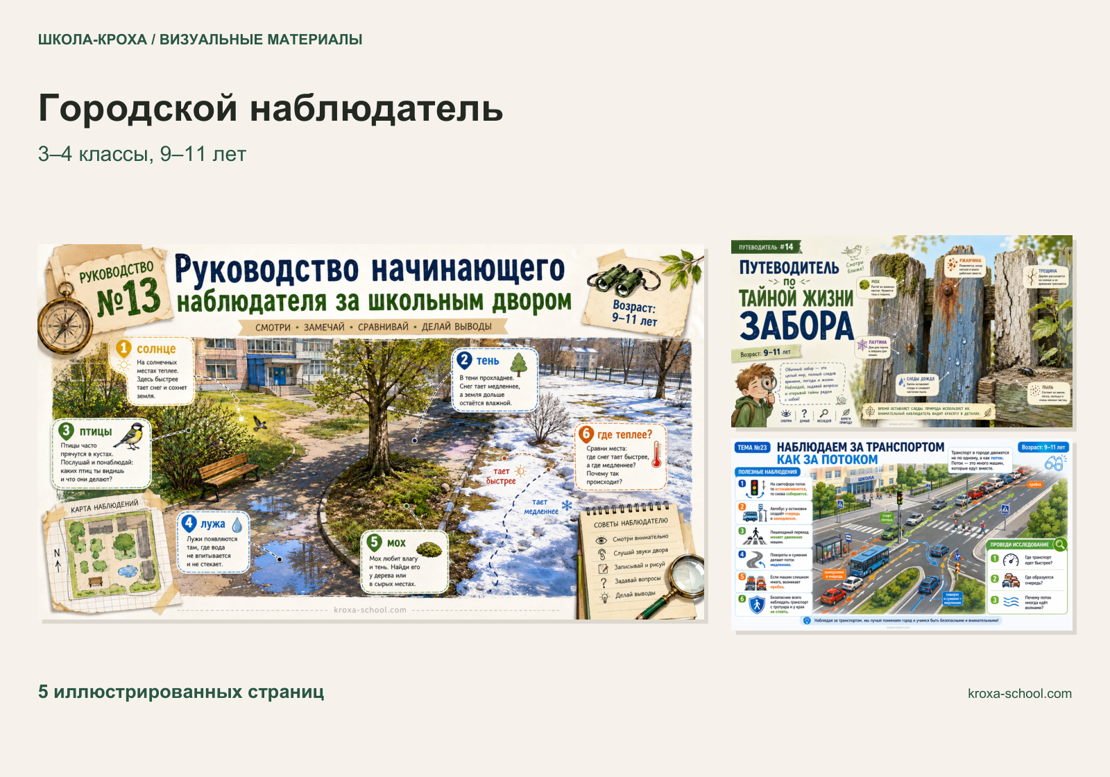 Обложка комплекта «Городской наблюдатель»